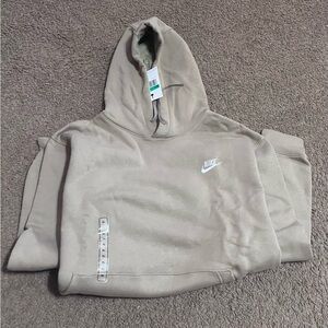 Nike Men's Beige Hoodie